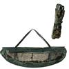 Lastdaytime Pesce pieghevole Pesare Sling Bag Con Righello di Misurazione Per La Cura Della Cattura E Sgancio Grande Gioco Pesce Storage Net Nero Verde Nylon EVA Materiale Mesh Design Pesca Accessori Pesca (Borsa