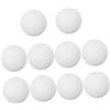 TOYANDONA 10 Pezzi Palline da Ping Pong Bianche in Celluloide per Principianti, per Allenamento e Scuola, 3 Stelle per Tennis Tavolo Professionale e Pratica Sportiva