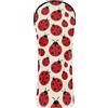GuoChe Coprimazza da golf con targhette numerate per driver ibridi e boschi da fairway Red Lady Bug White Animal Safari