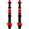 Lurrose Set 2 Pezzi Manubri da 40 Cm con Impugnature in Plastico e Acciaio, Previene lo Scivolamento del Peso, per Allenamento Braccia e Spalle in Palestra Colore Casuale