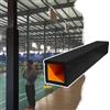 Generic Imbottitura avvolgente a 4 lati per canestro da basket, cuscinetto di protezione per palo di supporto per palestra all'aperto garage cantina