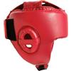 KTUXZCI Copricapo da kickboxing, leggero e traspirante, copricapo da boxe per bambini, da taekwondo, attrezzatura per l'allenamento, sicurezza, MMA, copertura, rosso