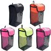 FACAIIO Scuba Diving Mesh Gear Bag con moschettone girevole e anello a D, custodia portatile di stoccaggio SMB Marcatore di sicurezza Boa bobina Snap Bullone, Nero