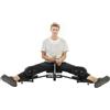 Tenddya Attrezzo per allenare le gambe fino a 210°, con manovella girevole, attrezzo meccanico per adduttori, per flessibilità, balletto, arti marziali, yoga, fitness, portata fino a 100 kg