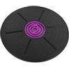 BAFOVY Tavola di Equilibrio Oscillante a Labirinto Viola, Plastica, Rotazione di 360 Gradi, Disco di stabilità per Esercizi Fitness per Uso Domestico e in Ufficio