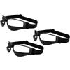 Toddmomy Occhiali Protettivi per Basket 3 Nero in TPU, Ultralight per Allenamento di Dribbling e Partite Outdoor