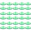 CLISPEED Golfs Balls Position Markers Verde 100 Rotondi in Plastica per Campi da Golf