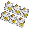 Buxuaaaa 6Pcs Silicone Racchetta Da Tennis Ammortizzatori Racchetta Vibrazioni Antivibrazioni Tennis Antiurto Ammortizzatori Grip Enhancer