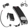 JCXYL EV Batteria a Forma Curva da 36 V 10,5 Ah 7,8 Ah 9,6 Ah 9 Ah, Pacco batterie al Litio da 24 V 10,5 Ah 12,8 Ah 14 Ah per Motore di Bici Pieghevole.,36v 7.8ah