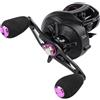 Minhe Mulinello da pesca leggero 7.2: 1 con freno magnetico preciso a 25 livelli e comoda maniglia in EVA (AF2000 mano destra)
