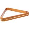 LuoAXINN Triangolo da Biliardo Porta Biliardo in Legno Triangolo di Pino Stabile Tavolo da Organizzatore Palle