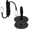Qiwieod Corda di fissaggio per piscina, set di attrezzi portatile regolabile e stabile, kit di cinghie per tappetino da nuoto, per esterni, piscina, lago, cortile, ponte, barca, pontone, nave, estate
