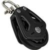 Ldbuejiaja Nylon professionale, puleggia singola, versione pesante, durata, giunti girevoli, blocco cuscinetto, accessori per kayak, kayak resistenti alla corrosione, mulinello