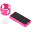 TWISAXC Borsa Porta Gesso compatta in Alluminio, Portatile, progettata per Tutti i Tipi di Attrezzatura da Biliardo, per riporre Facilmente Il Gesso da, Rosa, 6.2x3x3.35 cm