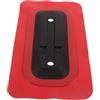 Vaguelly Adattatore per Scatola Pinna SUP in PVC Staffa di Montaggio e Base di Ricambio per Tavole da Surf Rosso, Adatto per Uso in Acqua Salata