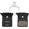 Shimano L05A-RF Disc Brake Pad and Spring - Resin Compound, Finned Lega Back Plate, One Pair