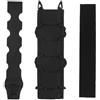 Generic Tasca Lunga Tattica V2 Custodia Estesa, Doppia modalità Montaggio Strisce per Cosplay Outdoor Sport Caccia(OD)