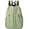 UTHDLM Zaino a Sacca da Palestra Impermeabile, Grande Borsa Sportiva con Tasche Borraccia, Sacca a Cordoncino Leggera Uomo Donna, Scomparto PC 15.6", Sacchetto Nuoto e Scuola(Grey)