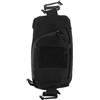 RUNROTOO Sacchetta Zainetto Nero in Nailon Apertura Ampia e Clip Abs, Accessorio per Trekking e Campeggio per Hiking e Piccoli Attrezzi