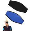 YIPFEN 2 Pezzi Copricinturino Maschera Sub in Neoprene Nero & Blu | Taglia Unica Evita Strappi e Aggrovigliamento dei Capelli, Garantisce Comfort e Protezione per Immersioni, Snorkeling e Sport