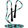 Samlonge Corda Segmentata Regolabile, 3 M Lunghezza Regolabile con Infrangibili Manici e Perline, Tangle-Free Rope Skipping, Corda per Saltare con Perline per Fitness e Allenamento Cardio (B)