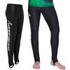 Kivivaka Pantaloni termici unisex in neoprene da 0,5 mm, in nylon, per nuoto, paddleboarding, colore nero