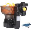 Generic Macchina per palline da ping pong, macchina automatica da ping pong con telecomando, 36 diverse palline rotanti, velocità/frequenza di servizio regolabile, per allenamenti indoor