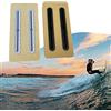 FACAIIO Enhanced Aliscafo Timone Box Monte Schiuma PVC Set Pista Kiteboarding e Surf, Base Impermeabile, Bianco