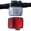 Generico Riflettori da Bicicletta | 2 Pezzi Kit Ciclismo Notturno - Kit Riflettori Anteriori e Posteriori Bici - per Scooter, Moto, Mountain Bike, Strada, Sterrato, Pendolarismo, Sera e Città