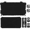 Generic Portacaricatori Triplo Molle V3 Laser Cut, Tasca Multiuso per Caricatori M4, Gilet Airsoft e Caccia(WG)