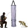 Generic Cestino per pesci galleggiante, pieghevole, robusto, pieghevole, per pesca, escursionismo, campeggio, ruscello, viaggi, all'aperto, fauna selvatica, fiume, riva naturale