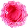 ULTECHNOVO Cuffia da Nuoto Donna in Nylon Leggero Design a Fiore 3d Rosa, Protezione le Orecchie e Atmosfera Estiva per Piscina e Mare