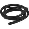 Uonlytech Striscia Protettiva in PVC, Flessibile e Tagliabile, Accessorio per Sport Acquatici e Canottaggio, Colore Nero, Protegge Bordo
