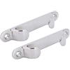 Yosoo Health Gear 2PCS Passacavo Dritto Bow Chock 5 Pollici in Acciaio Inossidabile 316 per Barche Dock Bitta Linea Chock per Yacht