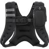 ZELUS Gilet zavorrato da 2,7 kg/3,6 kg/5,4 kg/7,3 kg/9,1 kg/11,3 kg/13,6 kg con striscia riflettente per allenamento, allenamento della forza, corsa, fitness, costruzione muscolare, perdita di peso