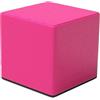 MFMEXUL Cube Sgabello Blocco Pilates Antiscivolo Morbido Imbottito Leggero per Stretching Esercizi Casa Allenamento Studio, Rosa