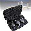 DYK&NX Set di Allarmi per Morsi da Pesca alla Carpa, Allarmi per Morsi da Pesca A LED Wireless con 3 Swinger e Oscillatori, Scatola di Trasporto