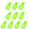 XAGMODSHN 10 pezzi calamari Jig Hook Protector sostituzione esche esche coperture tappi gancio da pesca cofani strumenti fihsing calamari Jig Protector casi coperture