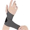 Buxuaaaa Polsiera flessibile in nylon per giocatori di pallavolo, fornisce stabilità articolare e comfort durante l'intensa fascia da polso regolabile