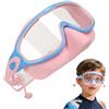 Generic Occhialini da nuoto per bambini, ampia visione, anti appannamento, protezione UV, a prova di perdite, con facile per bambini 3 ai 14 anni, per allenamento nuoto, piscina, spiaggia, sport