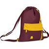 Seven Sakky Bag Roma FREETIME PACK, Rosso, 18 L, Monoscomparto, Spallacci regolabili, Tasca frontale, Chiusura coulisse, Scuola, Sport, Bambini, Ragazzi, Adulti, Calcio, Prodotto ufficiale
