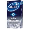 Akuel Nulla Profilattici Ultra Sottili Easy-Fit Sensazione Naturale 8 Pezzi