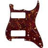 N //A Battipenna per chitarra Fender Stratocaster 2 P90 Pickup Strat Style (4 strati rosso tartaruga)