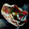OPAL EMPIRE Opale Nero Gemma, Opale Grezzo Naturale Etiope Fuoco Opale 10.5Ct 22x14 Mm
