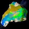 OPAL EMPIRE Natural Opal rough 8 KT 21x17 MM, Etiope opal gemstone, Nero fire opal Crudo