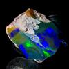 OPAL EMPIRE Naturale Black Opal rough , Etiope gemstone, fire Crudo 15.5Ct 20x13 MM