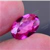 Naturale Ricco Zaffiro Rosa 4.30 CT Ovale 12.1 X 7.8 MM Certificato Sri Lanka