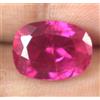 Lampone Rosa Rodolite Granato 3.75 Carato Naturale Ovale Gemma Certificato C525