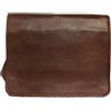 Fatto a mano Borsa A Tracolla Vintage In Pelle Per Uomo Satchel Laptop Scuola Briefcase S-XXL