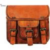 Handmade 9 " Donna Piccolo a Tracolla Messenger Borsa Pelle Borsetta Cartella Borsa Nuovo